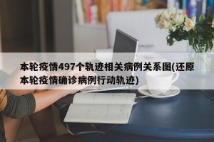 本轮疫情497个轨迹相关病例关系图(还原本轮疫情确诊病例行动轨迹)