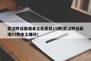 武汉昨日新增本土无症状15例(武汉昨日新增53例本土确诊)
